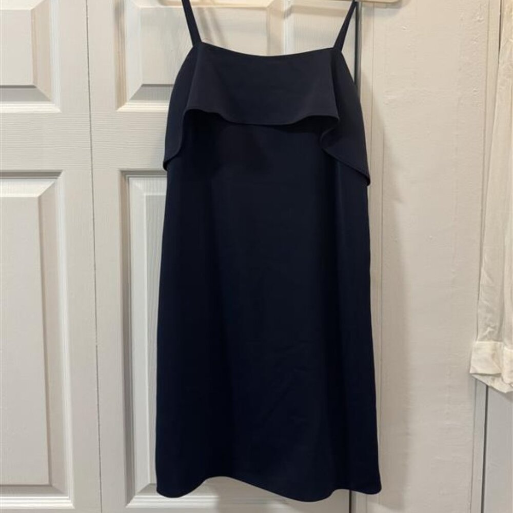 Alice & Olivia- Etta Sleeveless Ruffle Mini Dress Size S